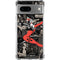 DC Comics Harley Quinn Vintage Action pose pattern Google Pixel 8a Clear Case